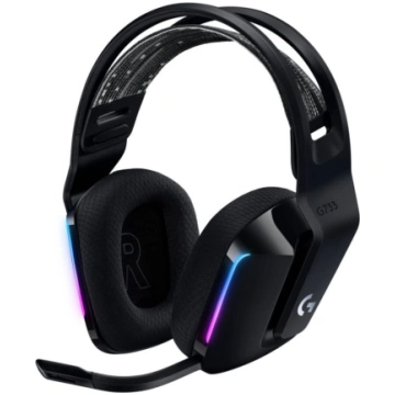 Austiņas g733 lightspeed black LOGITECH 981-000864