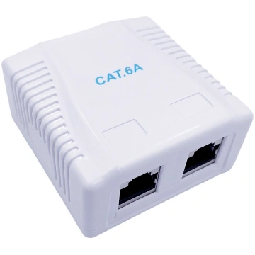 Cablexpert network surface mount box NCAC-2F6A-01 