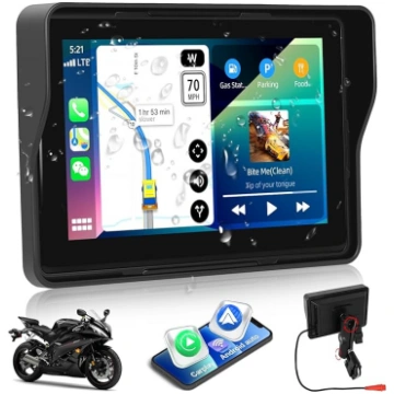 [2025] CAMECHO Dashcam Carplay motociklu navigācij