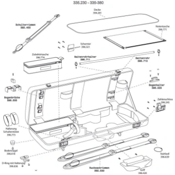 Viola case Idea 3.4 Handle Viola cases - mūzikas i