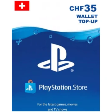 Šveices PSN 35 CHF Dāvanu Karte Sony