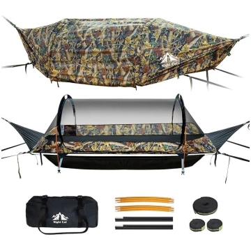 Night Cat Hammock Tent with Flat Base for 1 Person