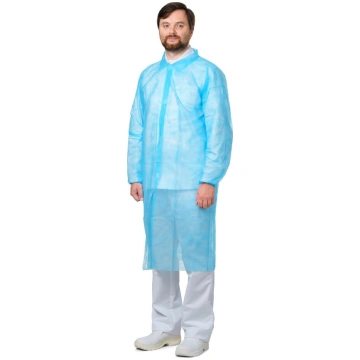 Halāts PP ar velcro, XXL, zils F.24450