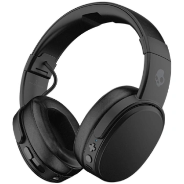 Bezvadu austiņas Skullcandy Crusher, melna krās