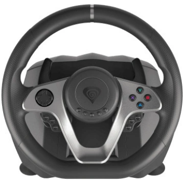 GENESIS Seaborg 400 Melns, Sudrabs USB Stūre + ped