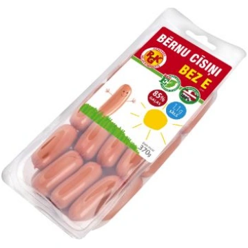 Cīsiņi Bērnu bez E 370g