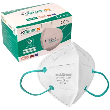 Maskgreen Approved FFP2 149:2001 + A1:2009 - Respi