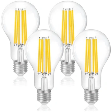 FLSNT LED Edisona spuldze E27, A70 LED kvēlspuldze