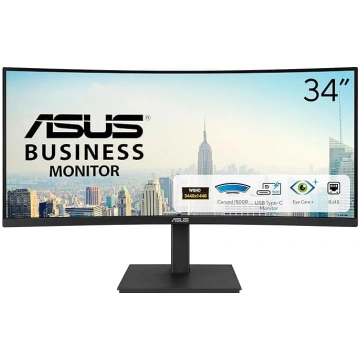 ASUS Business VA34VCPSR - 34 collu UWQHD izliekts 
