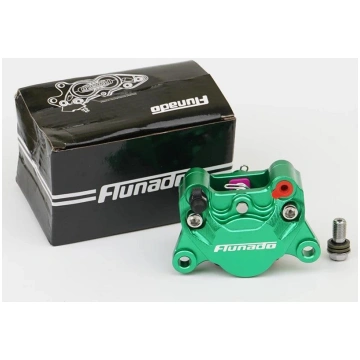 Green 84mm Pitching Mounting Motorcycle Caliper Br