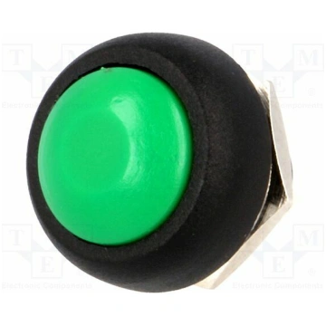 Switch: push-button; Pos: 2; 1A/250VAC; OFF-(ON); 