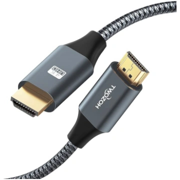 Twozoh 4K HDMI kabelis 7,5 m, ātrgaitas HDMI kabel