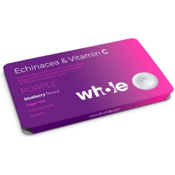 WHOLE vitamīnu pastilas - ehinācija un C vitamīns,