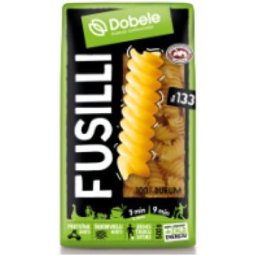 DOBELE Fusilli Nr.133 makaroni spirāle Latvija 500