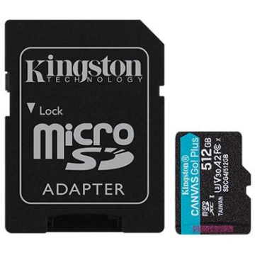 Kingston Technology 512GB microSDXC Canvas Go Plus