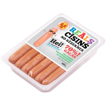 Cīsiņi Reāli 485g
