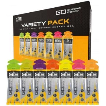 Go Isotonic Energy Gel Variety Pack | SIS želeju k