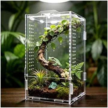 GTSEEMUU Faunarium, Insect Terrarium, Acrylic Terr