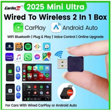 CarlinKit 5.0 Mini Ultra Wireless Adapter Wireless