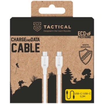Tactical Stitch Thread USB-C/USB-C Cable 0.3m / wh