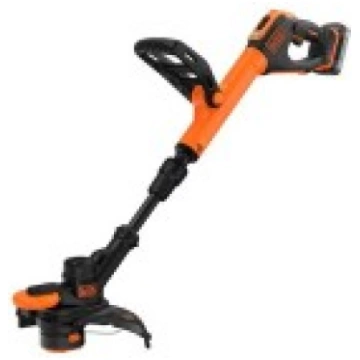 Trimmeris BLACK+DECKER 18 V akumulatora ar auklu, 