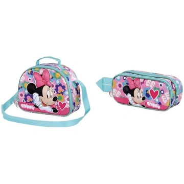 Disney Minnie Mouse Heart 3D brokastu soma + 3D du
