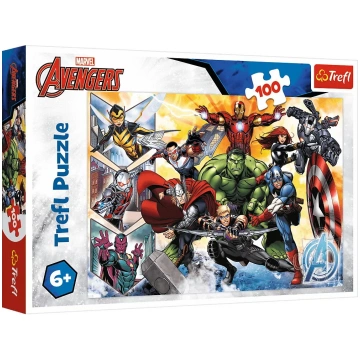 Puzle TREFL The power of the Avengers, 100 gab., m