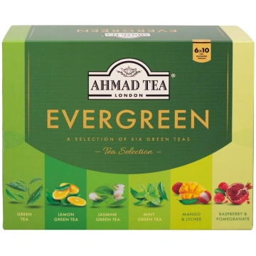 Tēju izlase AHMAD EVERGREEN SELECTION, 60 maisiņi 