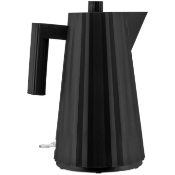 Water kettle Plisse Alessi, black MDL06B