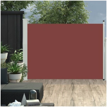 vidaXL izvelkama sānu markīze, brūna, 100x500 cm