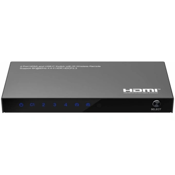 MicroConnect - switch - 8K60Hz, HDCP 2.3, with rem