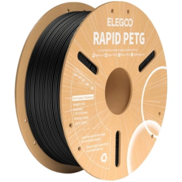 ELEGOO Rapid PETG Filament (Black) 50.203.0216