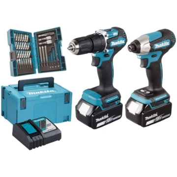 Makita cordless combo kit DLX2414JX4, 18 volts, im