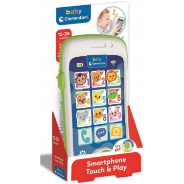 Rotaļu telefons Clementoni Touch & Play, 2 cm, dau
