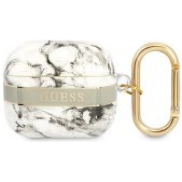 Guess GUA3HCHMAG Case for Airpods 3 Grey Marble Ak