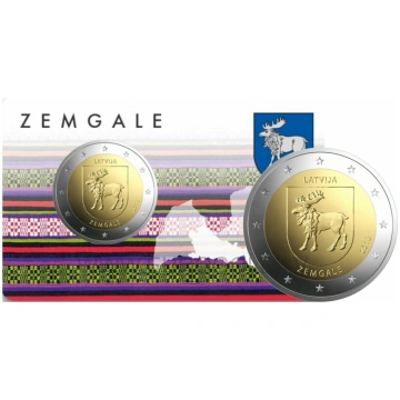 Latvia 2 Euro 2018 - Zemgale (BU)