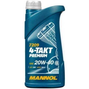 Eļļa Mannol 7209 4-Takt Premium 20W-40 1ltr