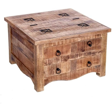 invicta INTERIOR Solid Coffee Table Iron Craft 60 