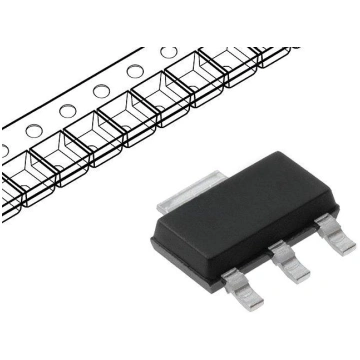 IC: voltage regulator; LDO,linear,fixed; 2.5V; 1.3
