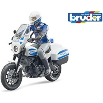 BRUDER bworld Scrambler Ducati police. - 62731 627