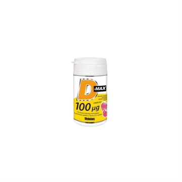 D-MAX, 100 mcg, 90 košļājamo tabletes Vitabalans O