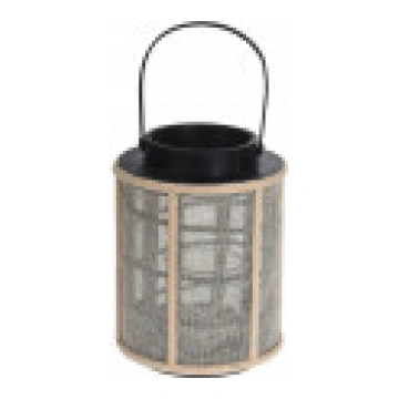 Home Styling Collection Bambusa laterna ar metāla 