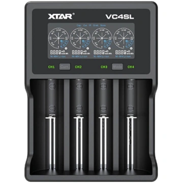 XTAR VC4SL akumulatoru lādētājs Li-ion / Ni-MH / N