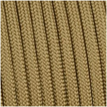 Paracord 550 basic beige 4 mm - 200 mt