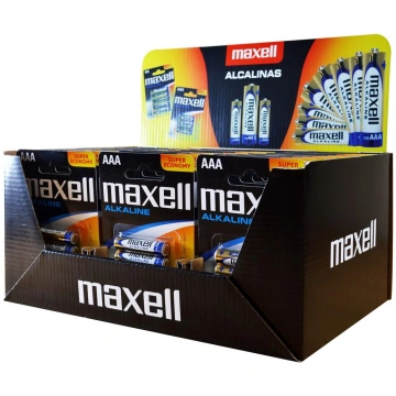 Maxell Alkaline LR03 AAA 4-pack Display (30 bliste