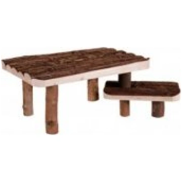 TRIXIE Trixie Canopy with stairs for rodents,woode