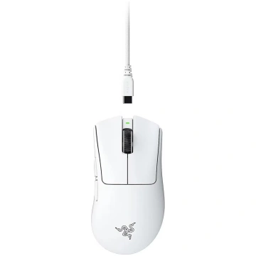 Razer DeathAdder V4 Pro Gaming mouse, White (RZ01-