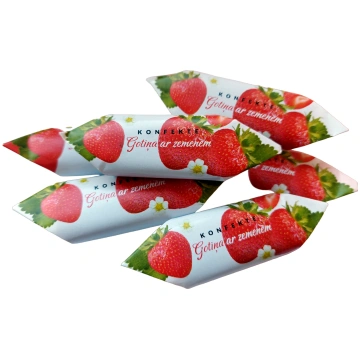 Konfekte "Gotiņa ar zemenēm" 0.5kg