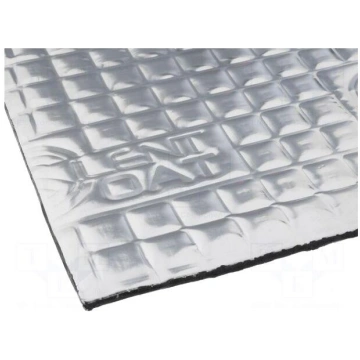 Damping mat | extra | Mat: aluminium foil,butyl ru