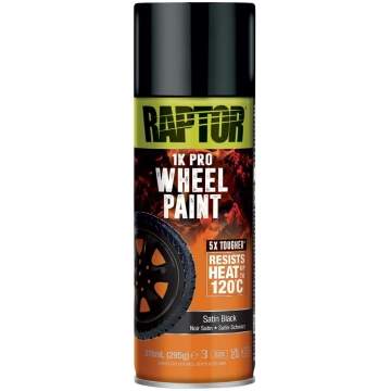 RWPSB/AL - RAPTOR Satin Black Paint for Rims in 37